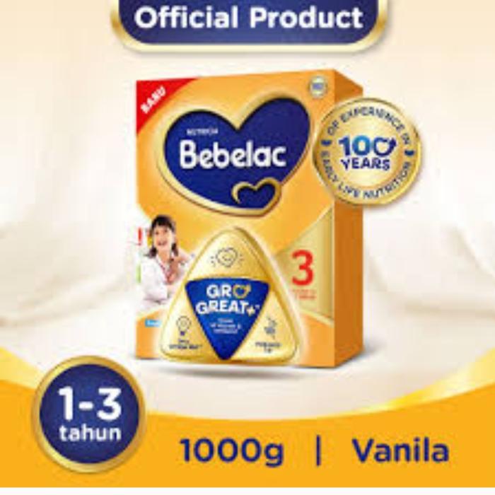 Gambar bebelac 3 vanila 1000gr exp aman dari FARFAR BERKAH undefined Tokopedia