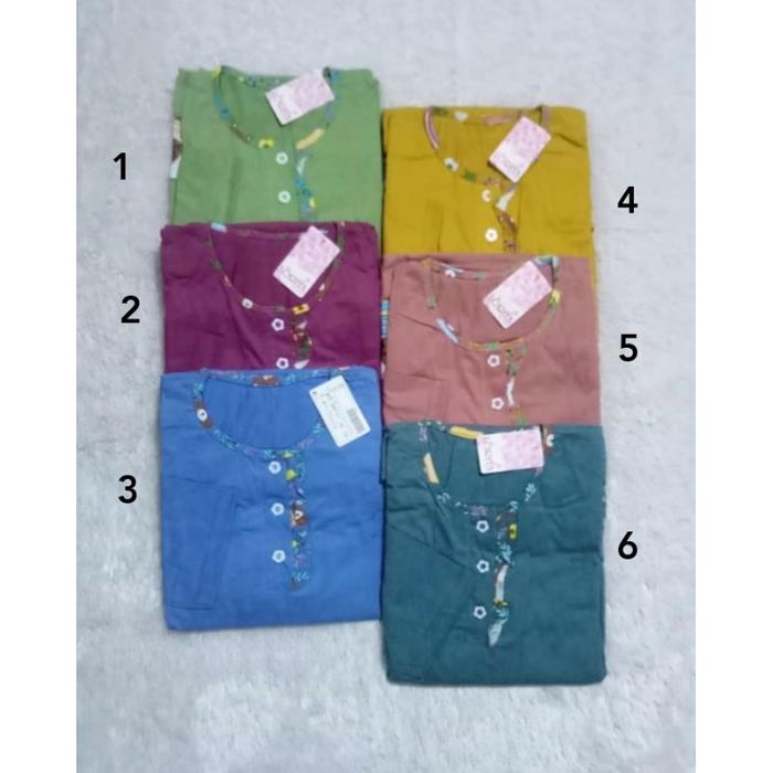 Gambar Baju tidur wanita PP Jumbo LORITA BY SOFIE piyama jumbo - kode A, 6 dari Toko Murah H undefined Tokopedia