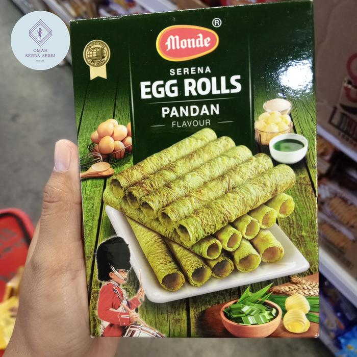 Gambar Monde Serena Egg Roll Original 70g - Pandan dari Omah_serbaserb undefined Tokopedia