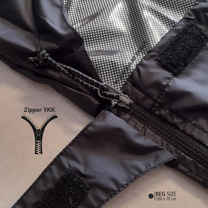 Gambar XABA Sleeping Bag Liner - Amungme - Thermal Blanket - First Aid - Hitam dari XABA undefined Tokopedia