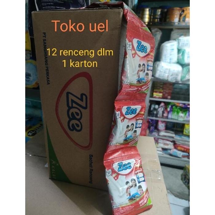 Gambar Zee Sachet Jual Kartonan ( 1 Ktn= 12 Renceng) #Bebasongkir - ZEE KARTONAN, Vanila dari Gemah Sanjaya undefined Tokopedia