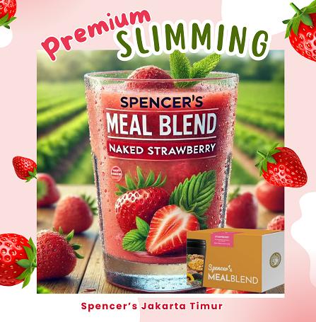 Gambar STRAWBERRY Spencers Meal Blend 15 pc stroberi strawbery Makanan diet sehat pelangsing slimming bernutrisi meal replacement  bukan hotto flim meal flimty slim fit - STRAWBERRY dari Innovasi Shop undefined Tokopedia
