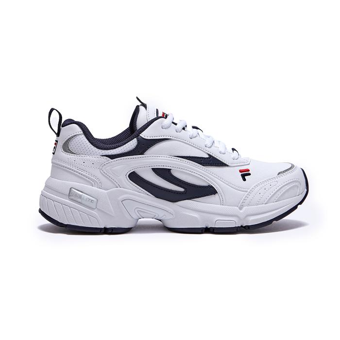 Gambar FILA Sepatu Pria Taurus V3 - White/White/Navy - 41 dari FILA Official Store undefined Tokopedia
