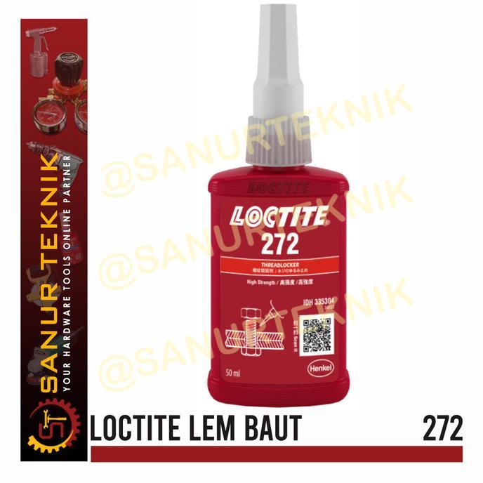 Gambar Ready || Loctite 272 / Lem Baut Loctite272 / Loctite Thread Locker 243 ( 50Ml ) dari riczul undefined Tokopedia