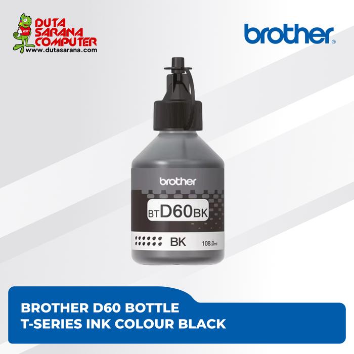 Gambar Tinta Printer BROTHER D60BK D60 D60 BK Black T310 T510w T710w T810W dari Duta Sarana Computer undefined Tokopedia