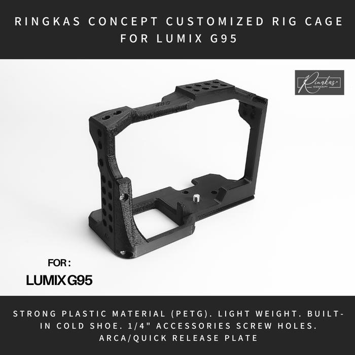 Promo RINGKAS CONCEPT Customized Rig Cage LUMIX G95 Case With Accessory ...