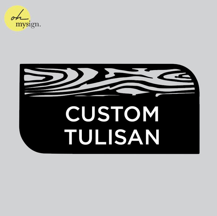 Jual Custom SIgn Board Papan Akrilik Custom Tulisan Nama Ruangan Kantor ...