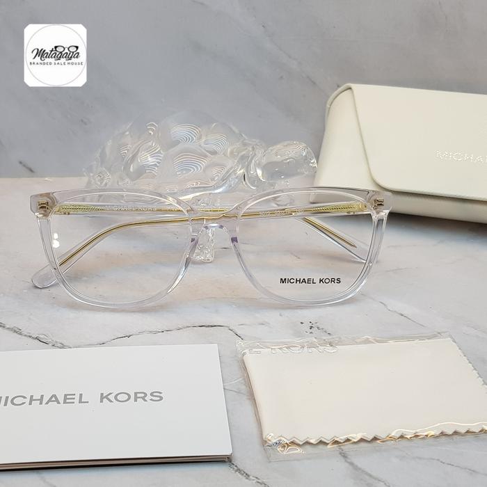 Lenses Mk4067u Clear Jual Kacamata Wanita Original Michael Kors