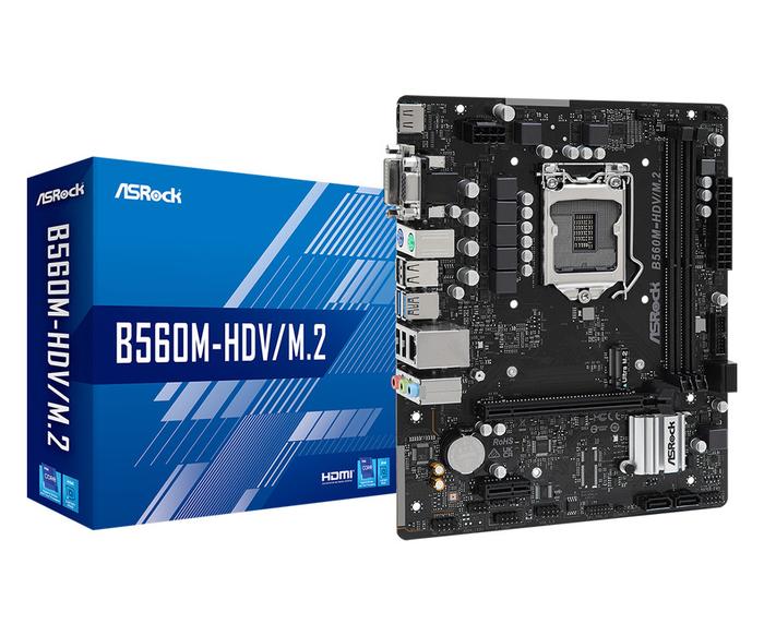 Asrock B560 Hdv ASRock B560M-HDV Desktop Motherboard Intel B560