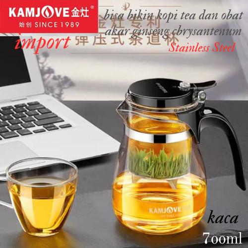 Gambar Kamjove TP757 Teko Air / Teko Bulat / Teko Kaca / Teko Air / Teko Lucu - TP-757 dari Jessco Living undefined Tokopedia