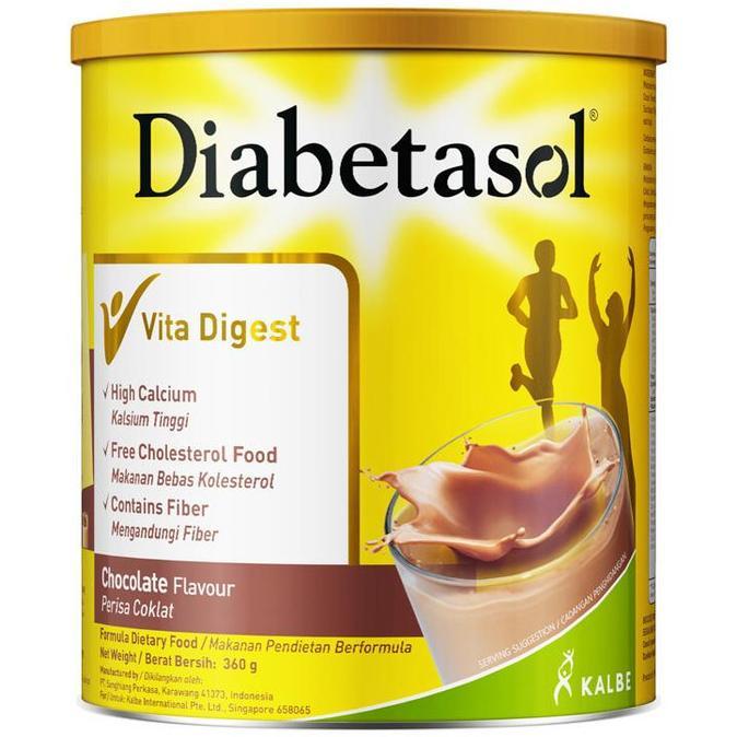 Gambar Ready Stock Diabetasol Chocolate Tin 360G dari erahtoko undefined Tokopedia