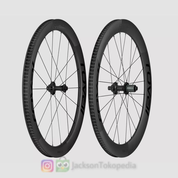 Gambar Promo Wheelset Roval Rapide Clx Front & Rear / Wheel Set Specialized Sworks Best Seller - Gloss Black, Shimano dari Alvaro Store ID undefined Tokopedia