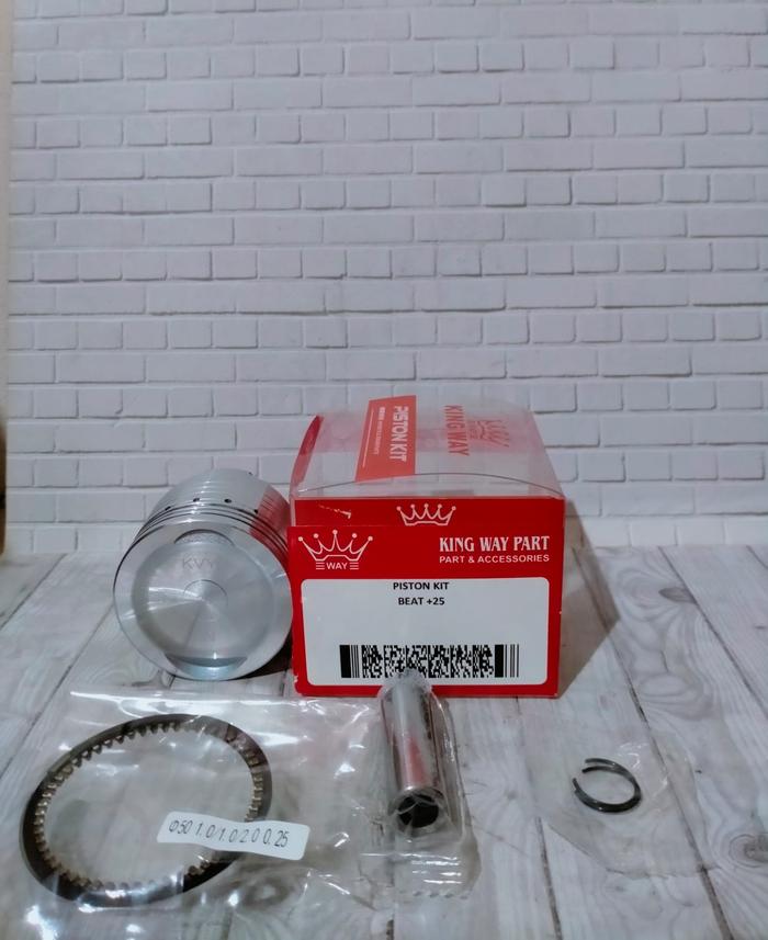 Gambar PISTON KIT SEHER KIT BEAT KARBU - 25 dari RICCA AMANDA MOTOR undefined Tokopedia