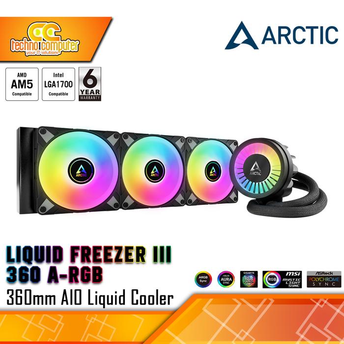 Gambar CPU COOLER ARCTIC Liquid Freezer III 360 ARGB - 360mm AIO Liquid Cooler - Hitam dari Techno Computer Bali undefined Tokopedia