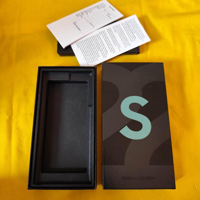 Gambar Dus Box Samsung S22 Ultra Original Copotan asli - green dari Akrom Hanun undefined Tokopedia