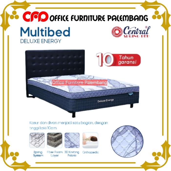 Gambar springbed central MULTIBED DELUXE ENERGY matras kasur spring bed original - 90x200cm dari office furniture palembang undefined Tokopedia