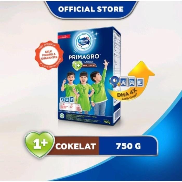 Gambar FRISIAN FLAG PRIMAGRO 1+ COKLAT 750 GR dari Btj susu & popok undefined Tokopedia