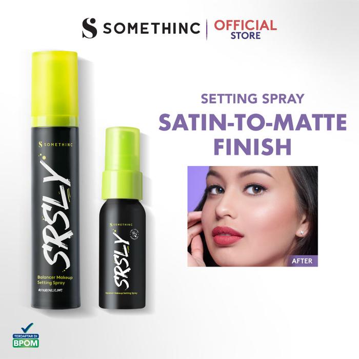 Gambar SOMETHINC SRSLY Matte Makeup Setting Spray dari Somethinc undefined Tokopedia