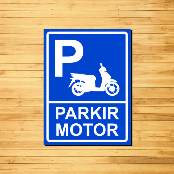 Gambar Stiker Parkir Motor Parkir Mobil Wajib Baca Deskripsi - MOTOR MATIC, 30 x 40 dari Jago Sticker undefined Tokopedia