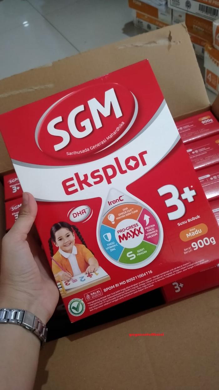 Gambar susu SGM 3+ (3 TH KEATAS) 900 GRAM MADU dari GnG Mart undefined Tokopedia