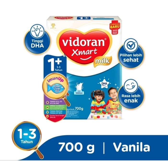 Gambar susu vidoran 1 plus rasa vanila 725gr - Vanila dari BEIBY.MART undefined Tokopedia