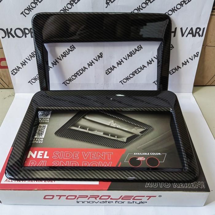 Gambar PaneL Interior Air Vent Atap baris 2 Otoproject AVANZA / XENIA / VELOZ 2022- Carbon / Black Piano / Wood - CARBON dari BTS OTO VARIASI undefined Tokopedia