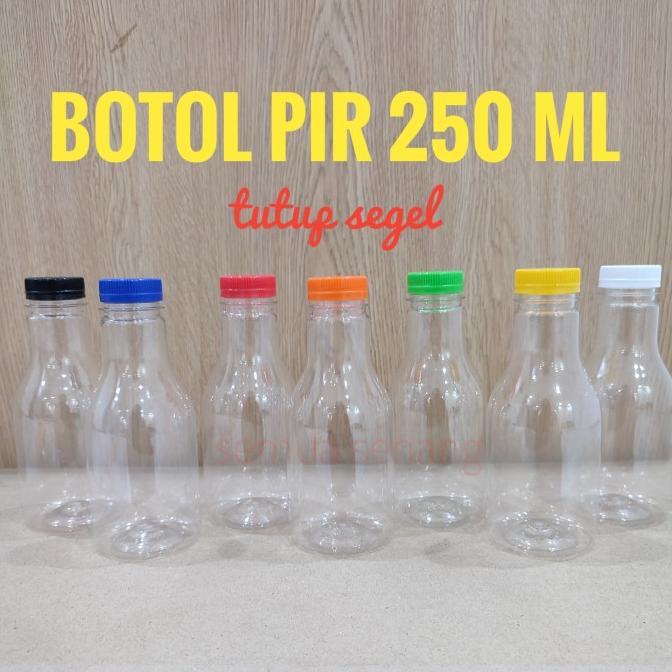 Gambar MT BOTOL PIR 250 ML - BOTOL PLASTIK 250 ML - BOTOL CIKITA 250 ML - Putih, PACKING PLASTIK dari Manly Toko undefined Tokopedia