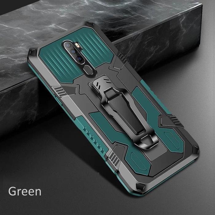 Gambar Hard case standing Infinix Smart 8 Pro  belt clip robot i-crystal - Hijau dari Infinity Store. acc undefined Tokopedia