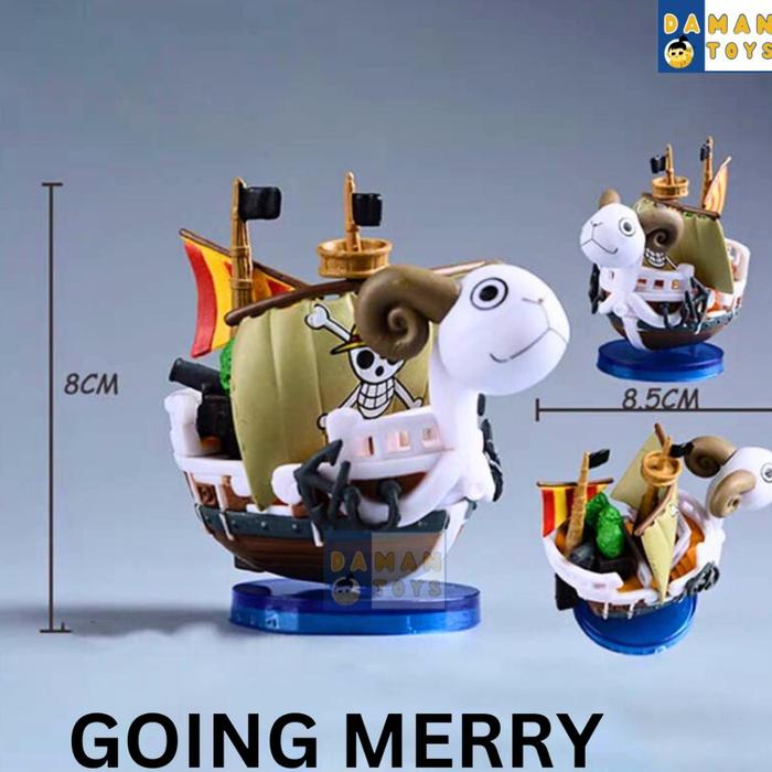 Gambar Miniatur Kapal One Piece Going Merry Thousand Sunny Figure Ship Bajak Laut Luffy Anime - Going Merry dari Jacaerys48 undefined Tokopedia
