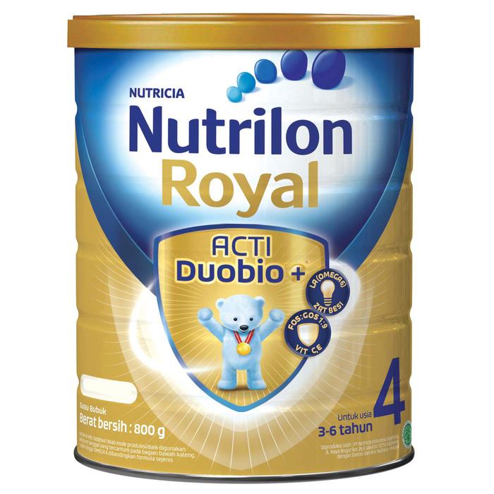 Gambar Nutrilon Royal 4 Susu Pertumbuhan 3-6 tahun Vanila 800gr dari KimiJaya undefined Tokopedia