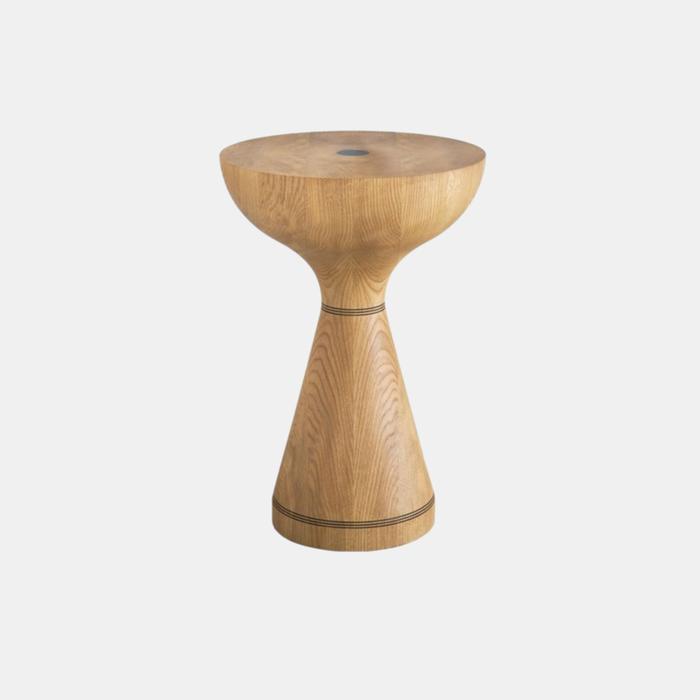 Gambar Meja Samping Sofa Bulat Daniel Side Table Aesthetic Scandinavian (Room Decor) - Natural Wood dari Muisfurniturecraft undefined Tokopedia