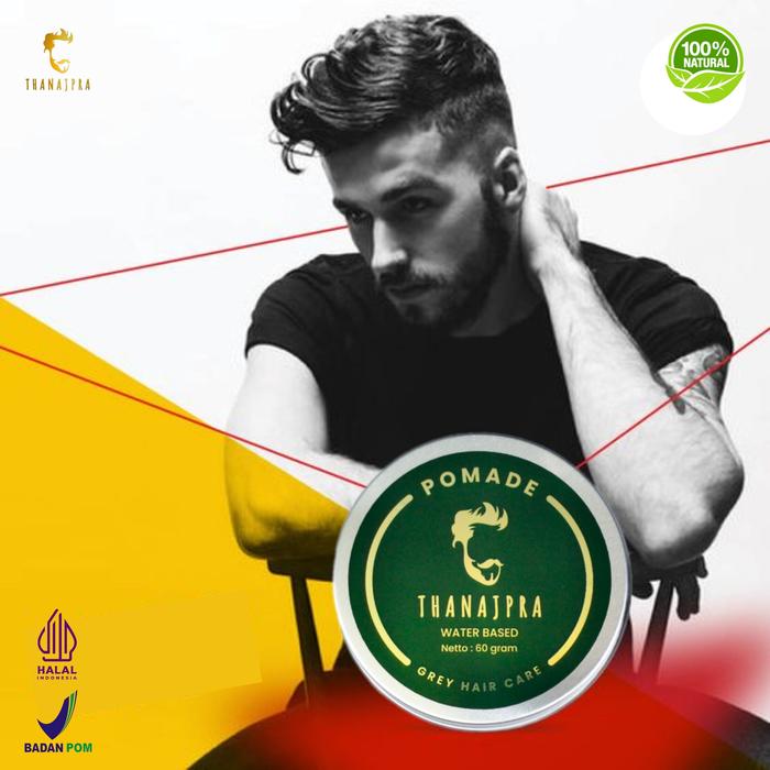 Gambar Minyak rambut pria penghitam uban anti rontok Najpra pomade waterbased - 60 Gram dari DjoyoBlangkonOstore undefined Tokopedia