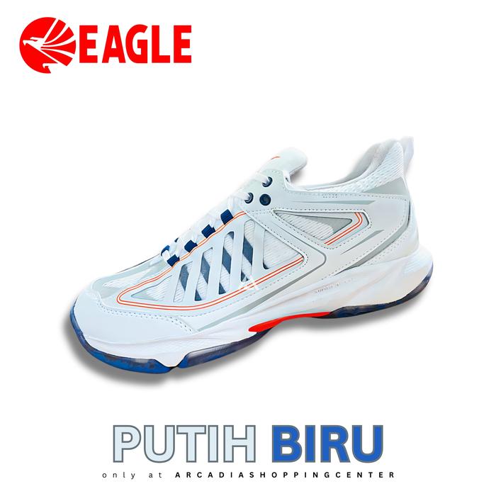 Gambar EAGLE PNR PRIME BADMINTON BULUTANGKIS SEPATU PRIA - PUTIH BIRU TUA, 44 dari ARCADIA SPORT BANDUNG undefined Tokopedia
