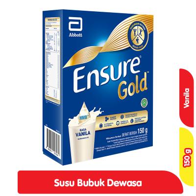 Gambar Ensure Gold Susu Bubuk Nutrisi Dewasa Gandum / Vanilla / Coklat 380 g - 150g Vanilla dari ChicoryShop~ undefined Tokopedia