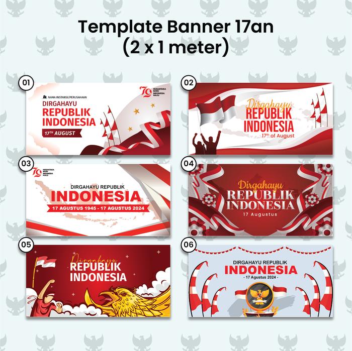 Gambar Banner Spanduk agustusan 17 agustus hut indonesia | Agustusan | Backdrop - 200 x 100 cm, Kirim file dari Dhika 4 Print undefined Tokopedia