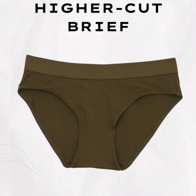 Gambar Underwear - Sare Studio Lobi Tencel Panty - Celana Dalam - 1 Pcs #Gratisongkir - Dark Olive, XL dari CAN CUTE undefined Tokopedia