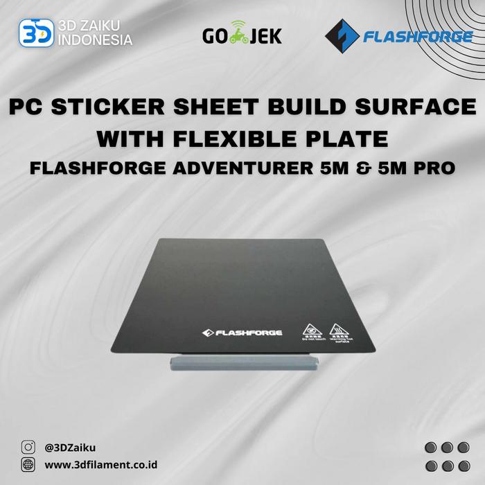 Sticker Flashforge Jual Original Flashforge Adventurer 5M AD5M and AD5M Pro PC Sticker ...