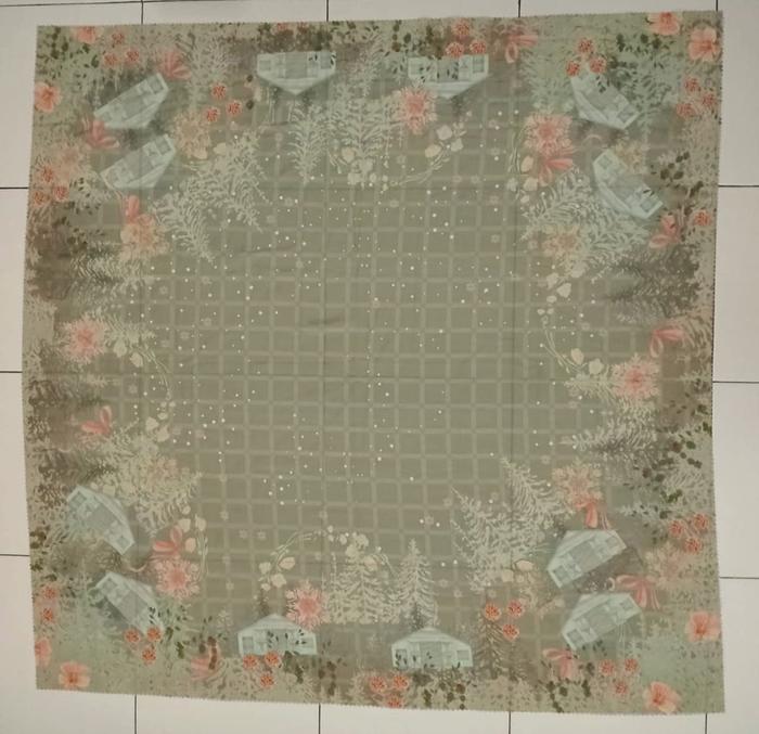 Gambar kerudung segi empat hijab segi empat jilbab segi empat jilbab hijab avriel - Hijau dari Ze&amp;Za undefined Tokopedia