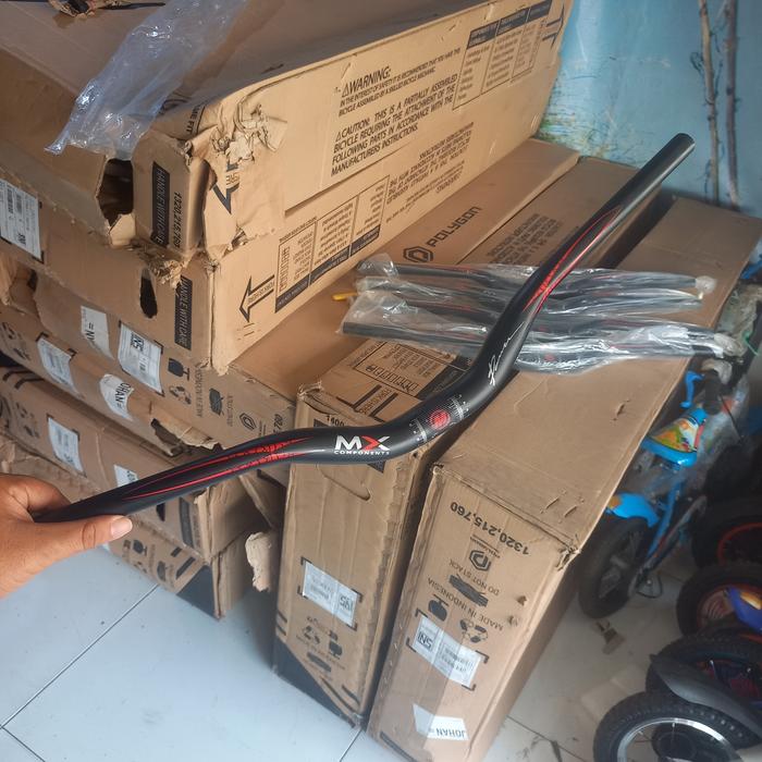 Gambar setang united dbar rise mtb sepeda gunung tinggi polygon handlebar 318 - United Putih dari Johan Bike undefined Tokopedia