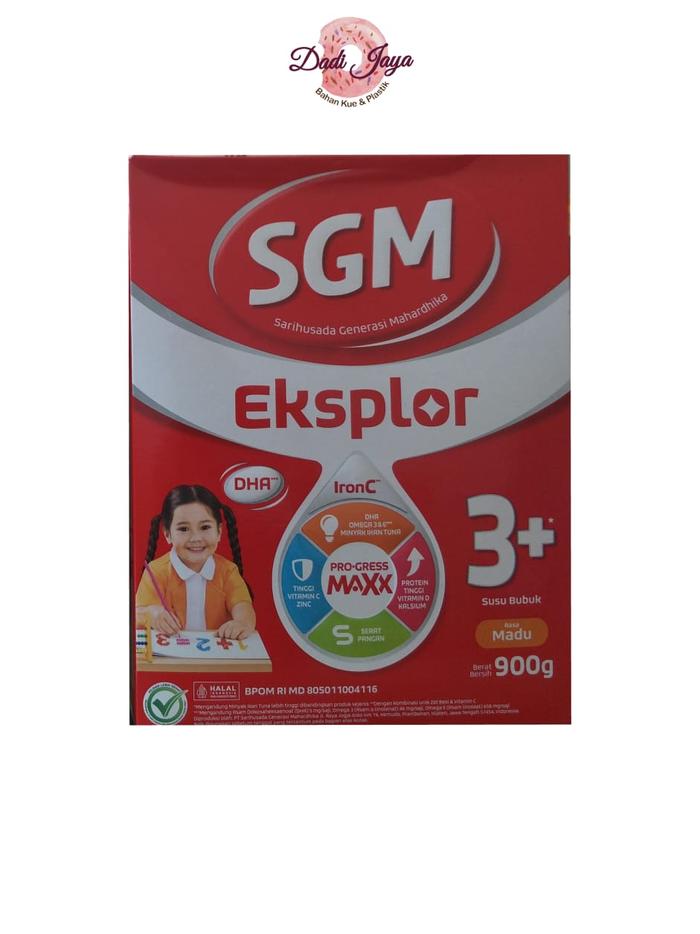 Gambar SGM Eksplor 3+ Madu 900gr Susu Bubuk dari Toko Berkat Lancar_NEW undefined Tokopedia