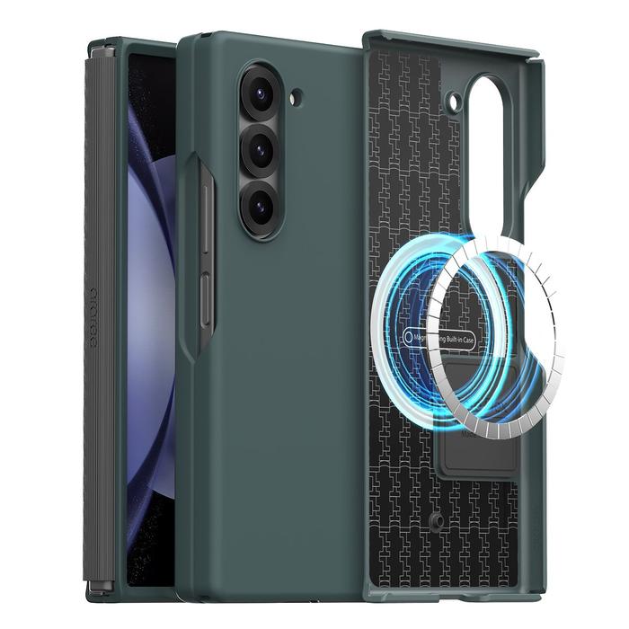 Gambar ARAREE Case Compatible for Samsung Galaxy Z Fold 6 Fold6 ARAREE Aero Flex M with Hinge Protection Magnetic MagSafe Slim Design Wireless Charging Protective Cover Casing - Primary Focuss - Green dari Primary Focuss undefined Tokopedia