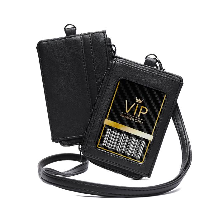 Gambar Custom ZIO - Grafir Tulisan - Nama - Logo - Id Card Holder Resleting - Hitam, ZIO 1 Logo dari Juelvast undefined Tokopedia