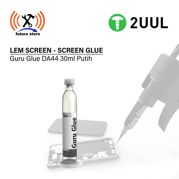 Gambar 2UUL DA43/DA44 Lem Jelly Lem Touchscreen Lem LCD Guru Glue Soft Buffer Adhesive for Phone Repair 30ML Hitam/Putih Original - DA44 Putih dari future store Kota Tangerang Tokopedia