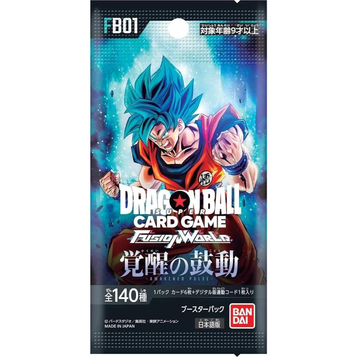 Gambar TCG Dragon Ball Booster Pack - Fusion World FB01 - 1 Booster dari Drakuli Games Store Kota Administrasi Jakarta Pusat Tokopedia