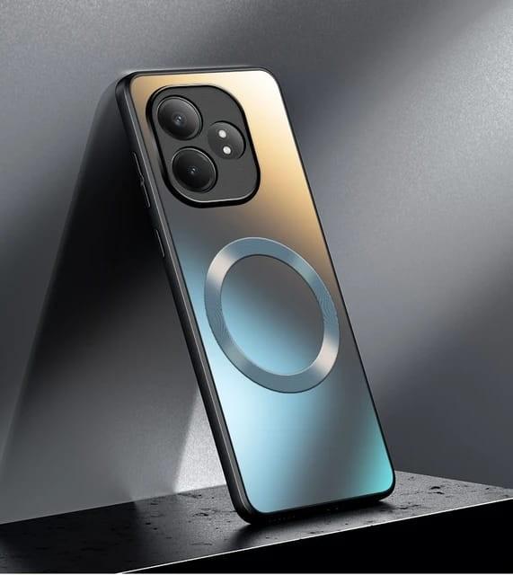 Gambar Magsafe Case Realme GT6 GT 6 Porcelain Skin Soft Hard Case Magnetic - BLACK, REALME GT 6 dari 777 Store.id undefined Tokopedia