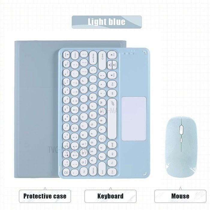 Gambar Touchpad Keyboard For Xiaomi Redmi Pad SE 11 Keyboard Bluetooth Mouse Case Slot Pen Magnet - ONE SET Biru dari Max Gadget ID undefined Tokopedia