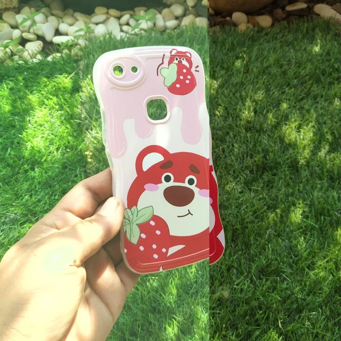 Gambar Case Viv* 1802 Y83 Fingerprint Softcase Silikon Gelombang Motif Buterfly - Merah dari Dyen Cell undefined Tokopedia