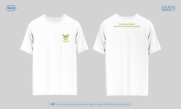 Gambar Free Gift T-Shirt Accu-Chek dari Accu-Chek by Farmaku undefined Tokopedia