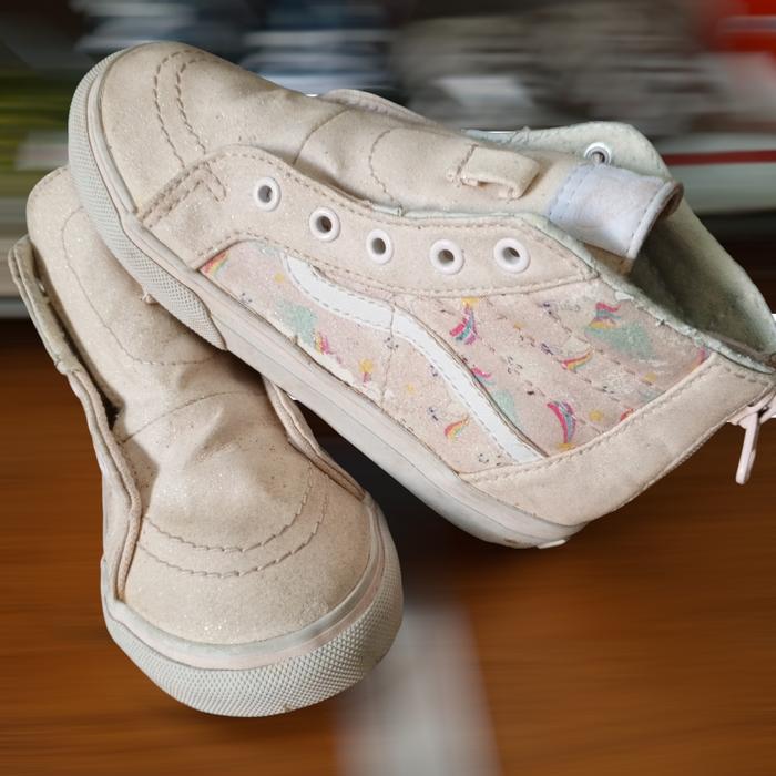 Sepatu Unicorn Rainbow Vans Tenis Vans Authentic Preto Tenis