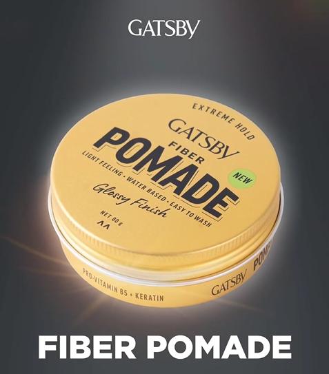Gambar GATSBY Fiber Pomade dan Clay 80gram Wax Rambut Pria Styling - Fiber Pomade dari Gatsby Murah undefined Tokopedia